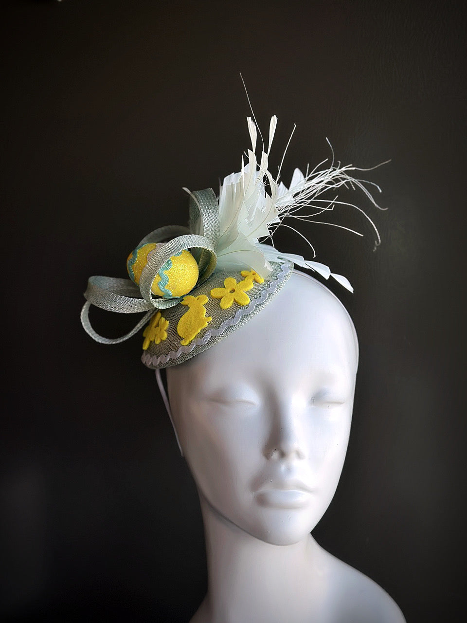 Easter Fascinator - Egg &amp; Bunny Hunt