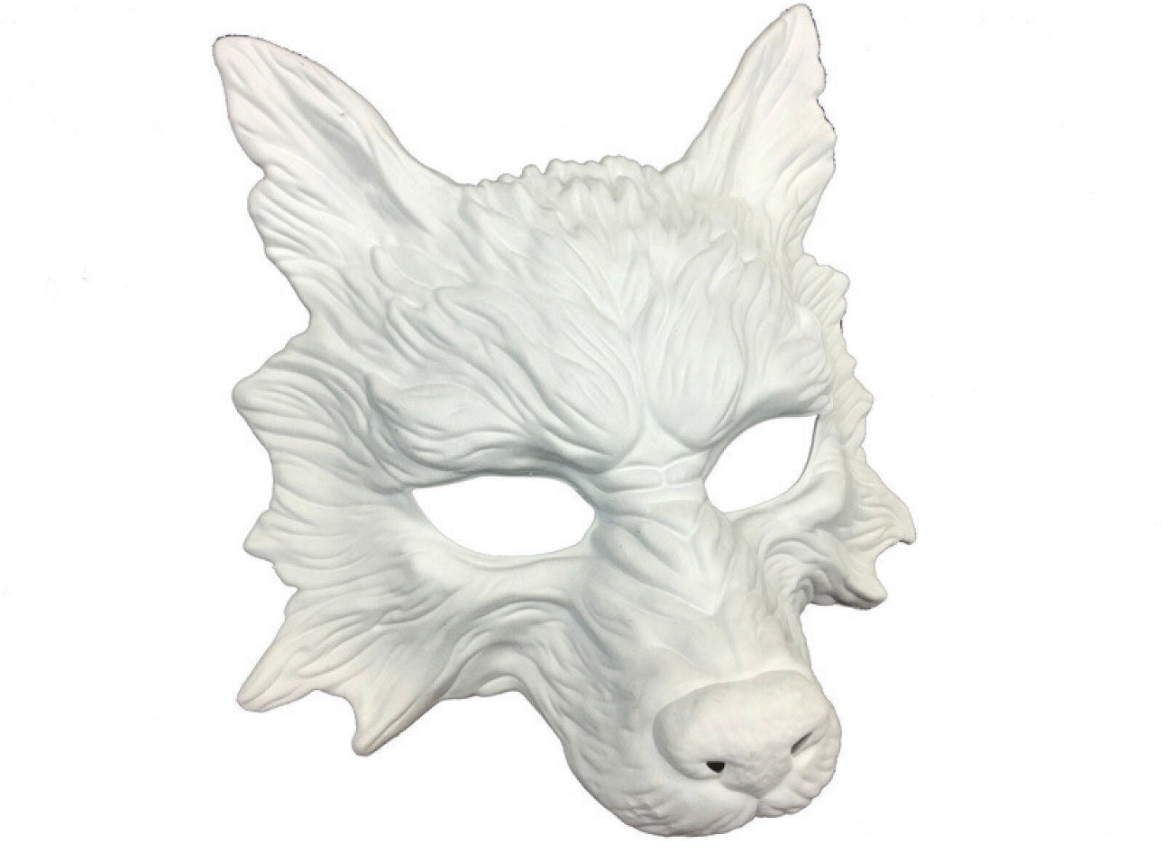 Wolf Mask - White