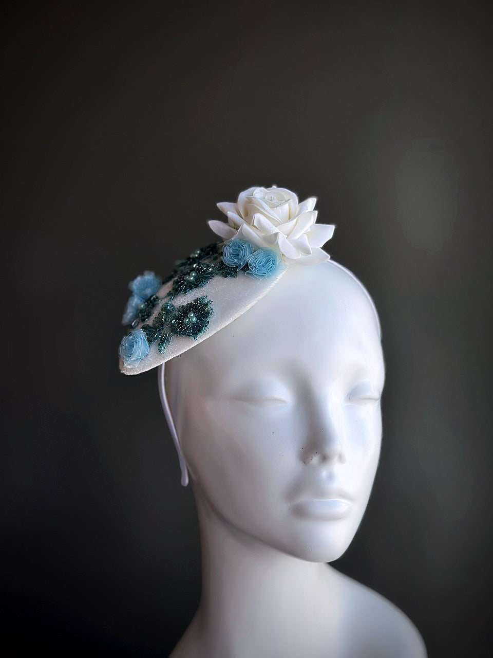 Frost Bloom Fascinator