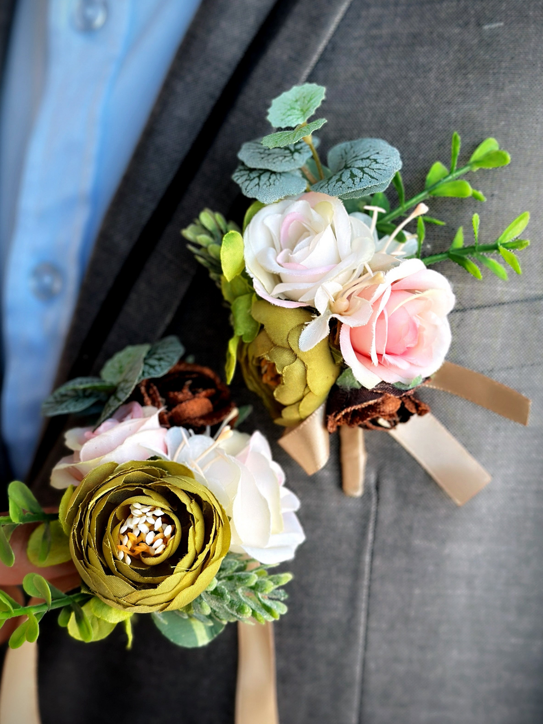Woodland Reverie - Boutonniere & Corsage