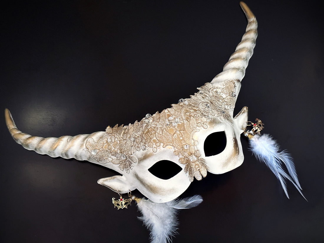 Couple Mythical theme- White &amp; Gold