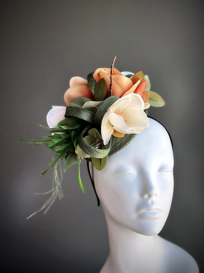 Magnolia Garden - Fascinator Hat