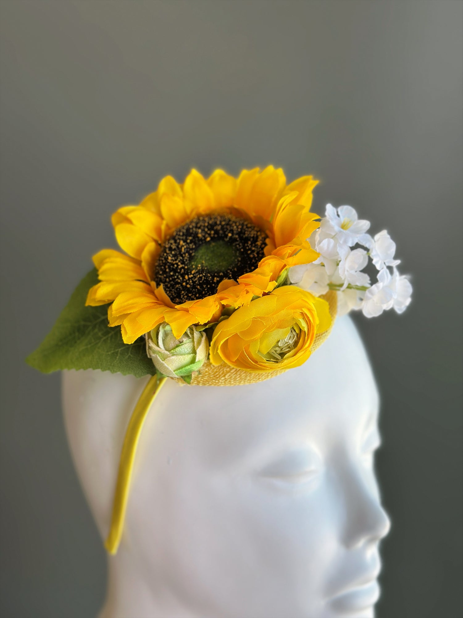 Sunflower Bloom Fascinator