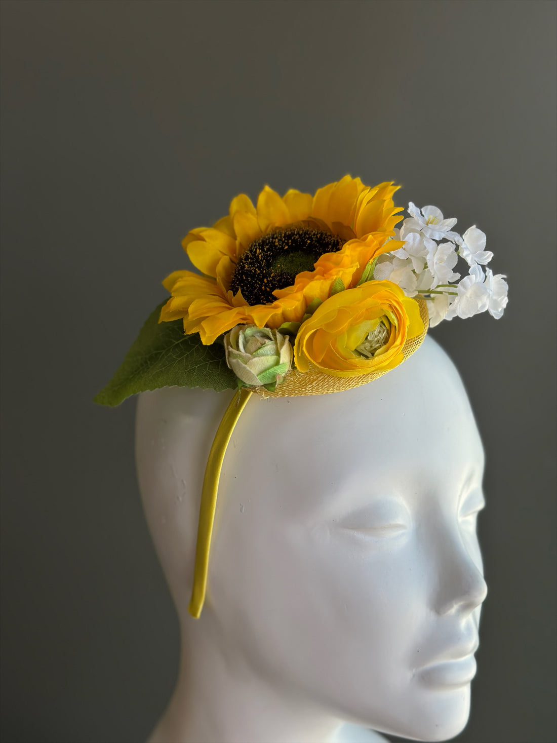 Sunflower Bloom Fascinator