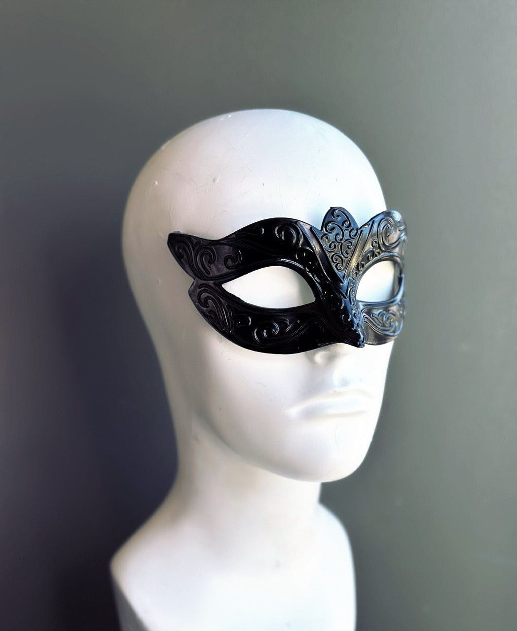 Midnight Noir - Mens Black Mask