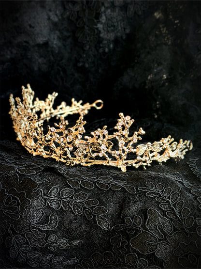 Dragonfly Princess Tiara - Gold