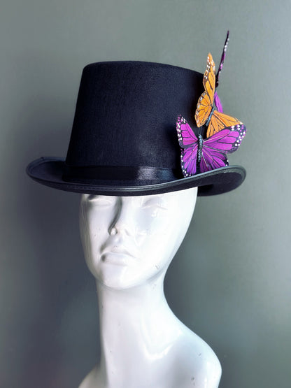 Wingspan Whimsy – Top Hat (Black)