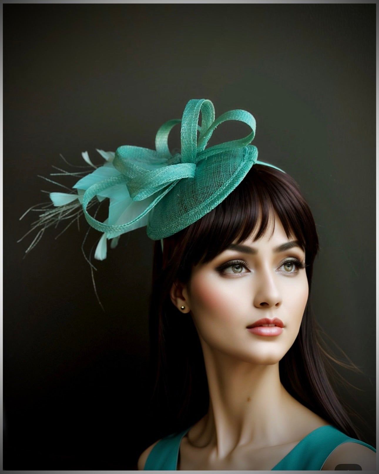 Tea Party Fascinator - Light Green