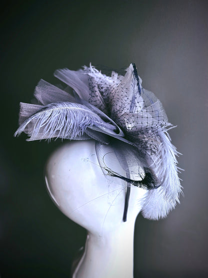 Pearl Dusk Fascinator