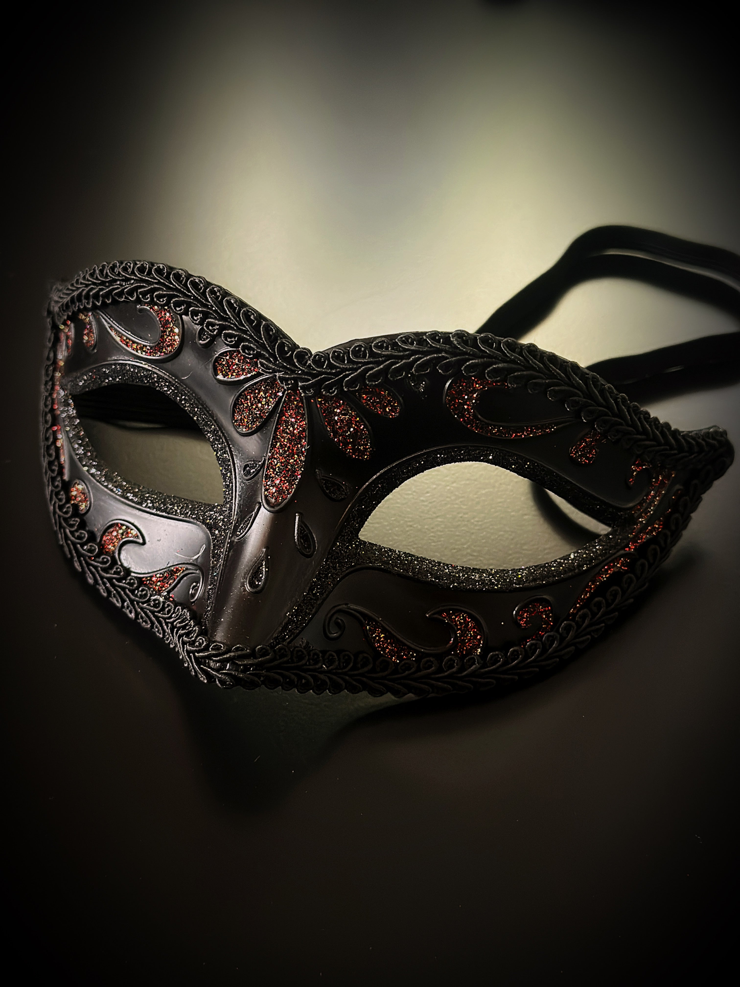 Bulk Masks - Venetian Filigree - Black