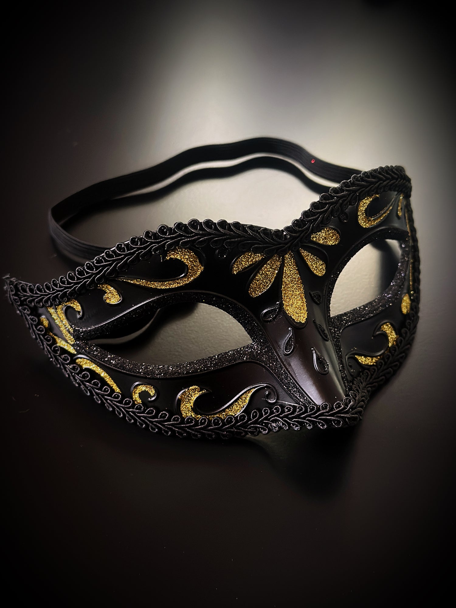 Bulk Masks - Venetian Filigree - Black