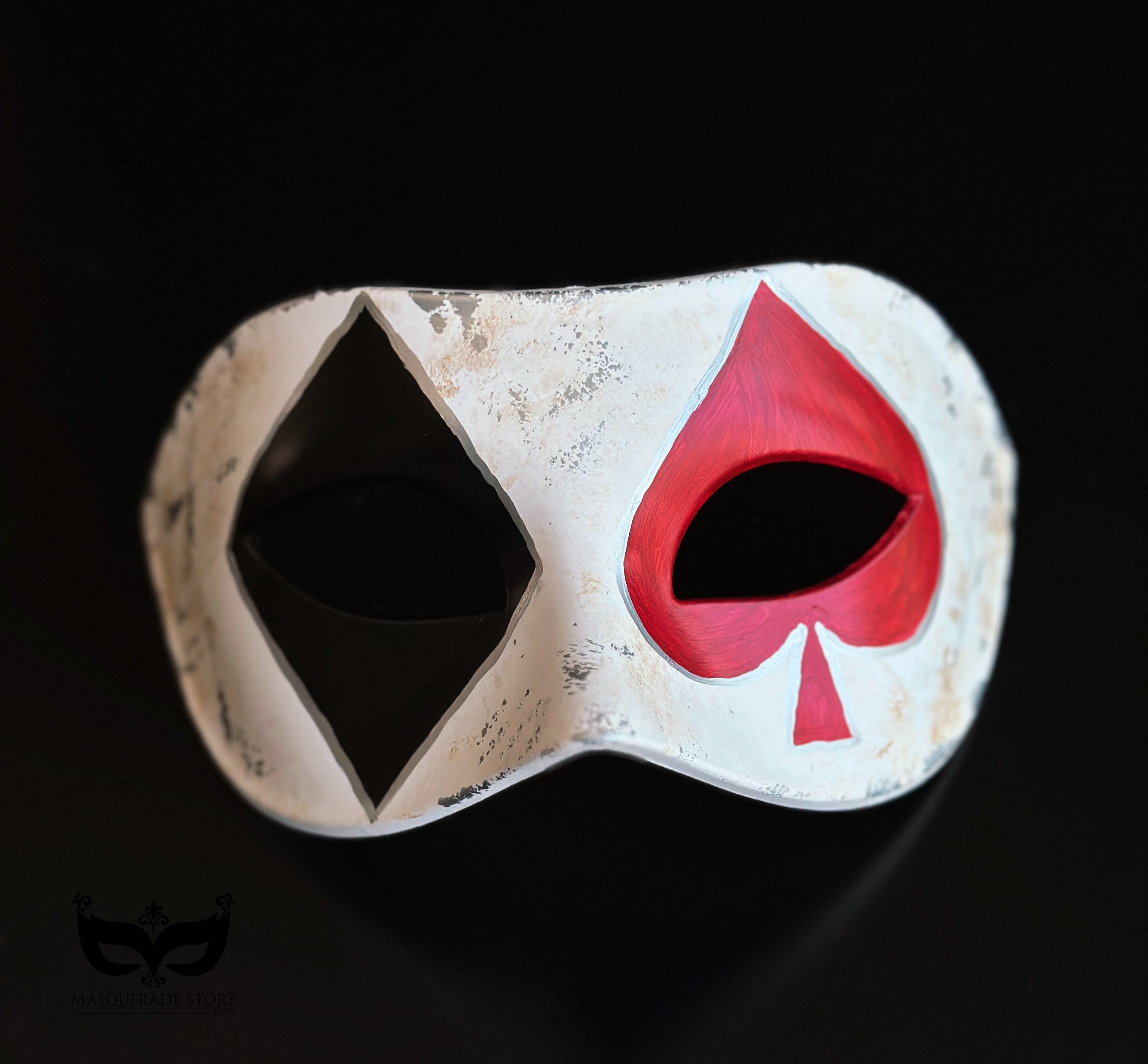 Harlequin Spade &amp; Diamond Mask