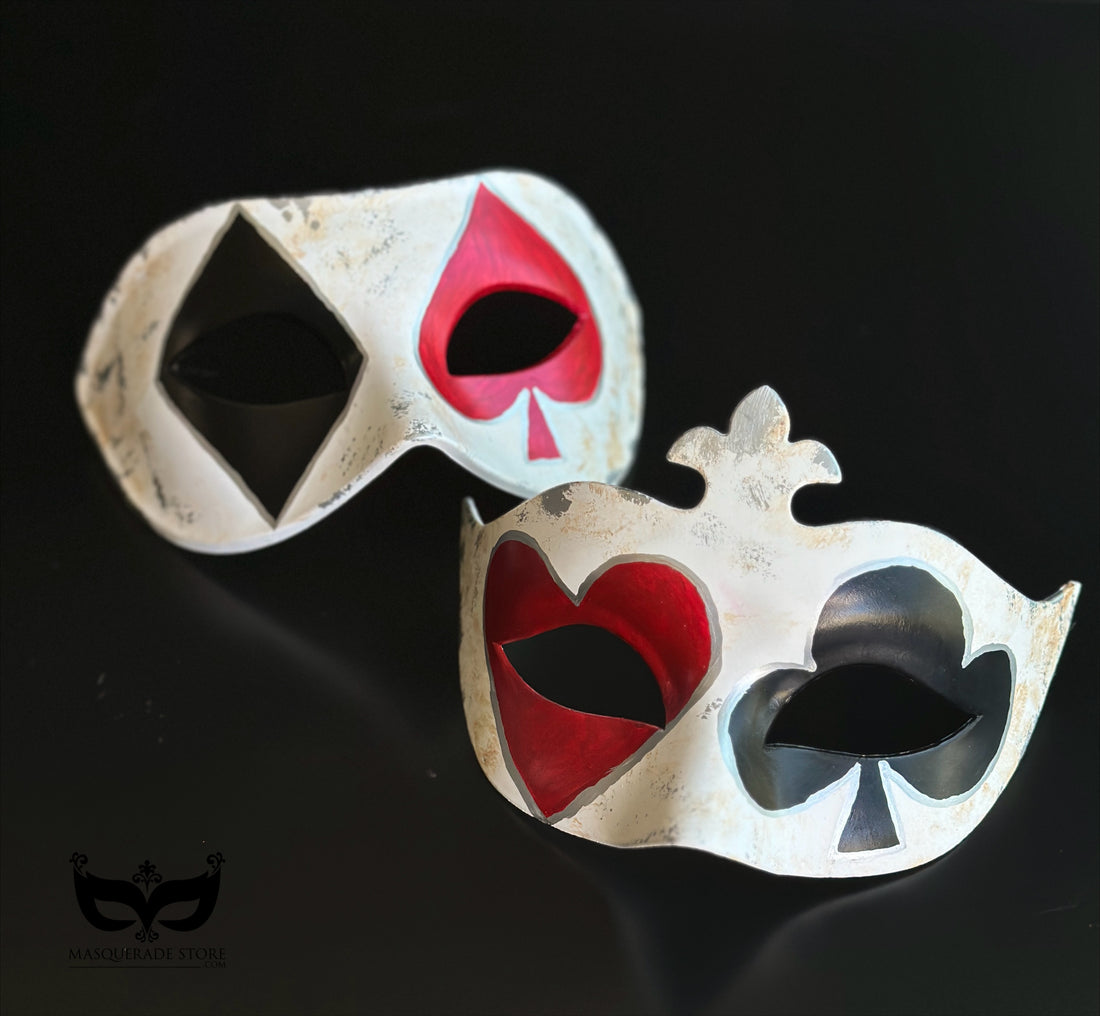 House of Cards - Harlequin Couples Mask Set
