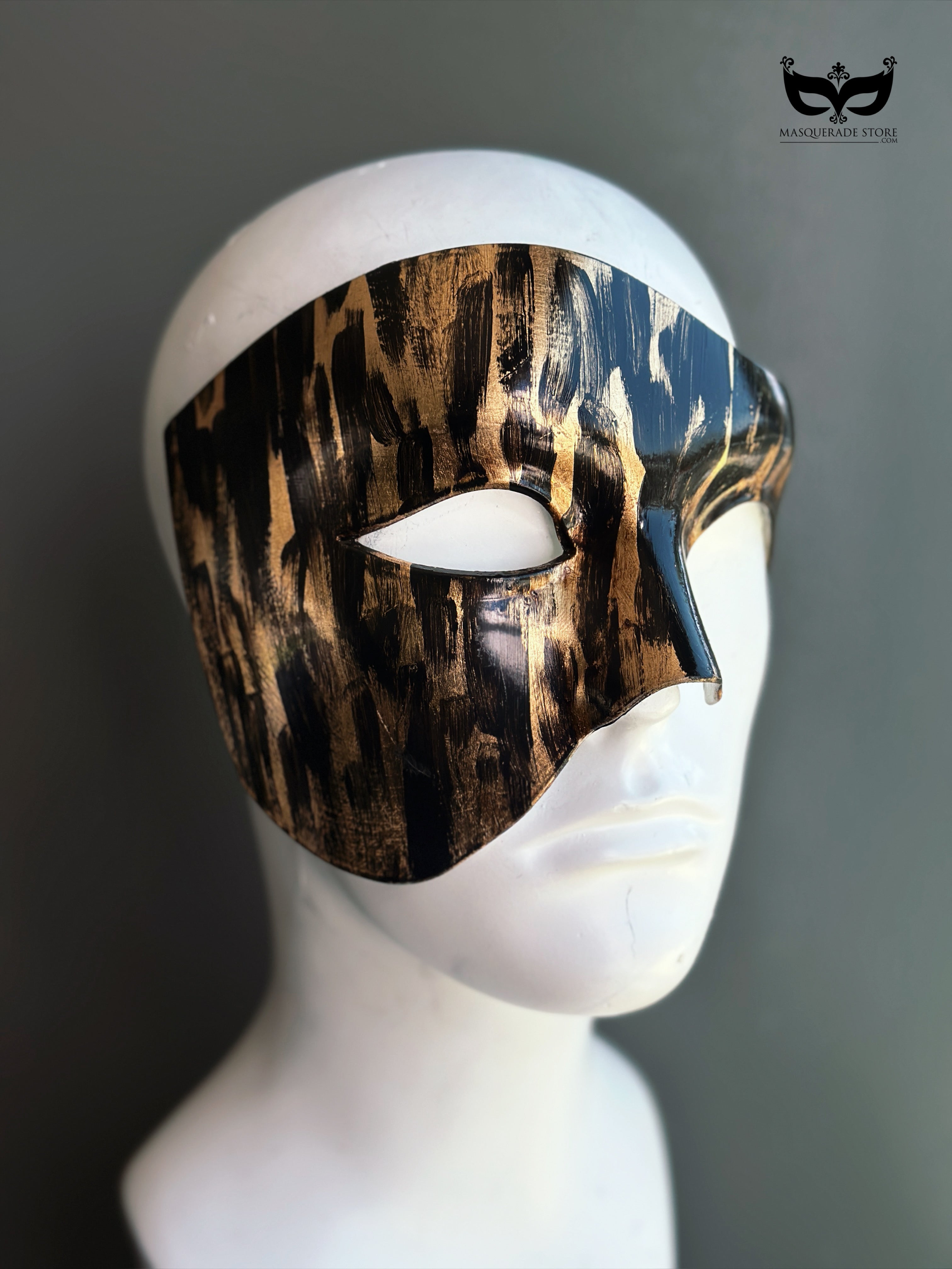 Bronzed Phantom – Men’s Half Face Mask
