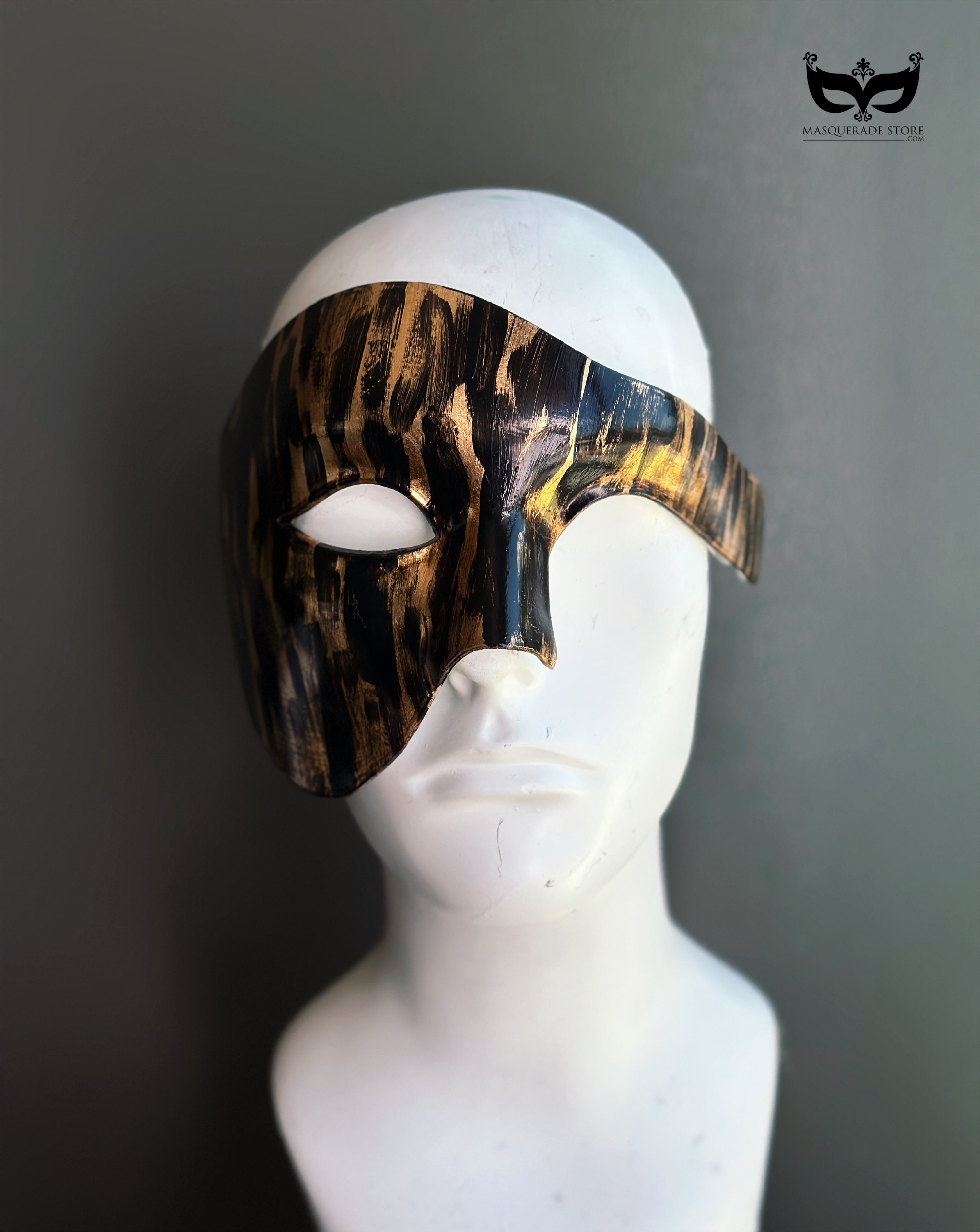 Bronzed Phantom – Men’s Half Face Mask