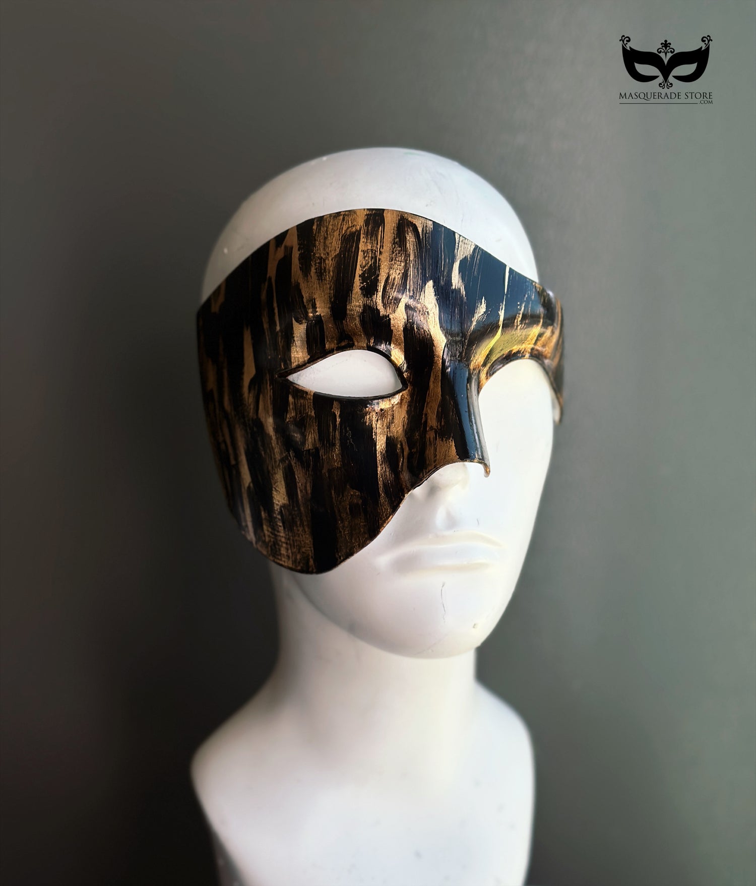 Bronzed Phantom – Men’s Half Face Mask