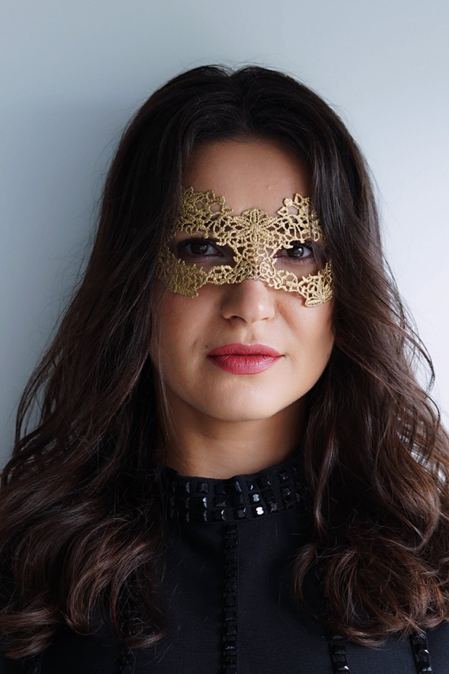 Princess Lace Mask - Gold