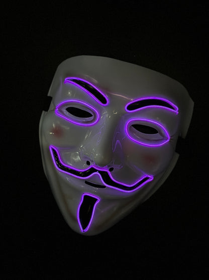 Bulk Masks - Neon Anonymous Glow Collection