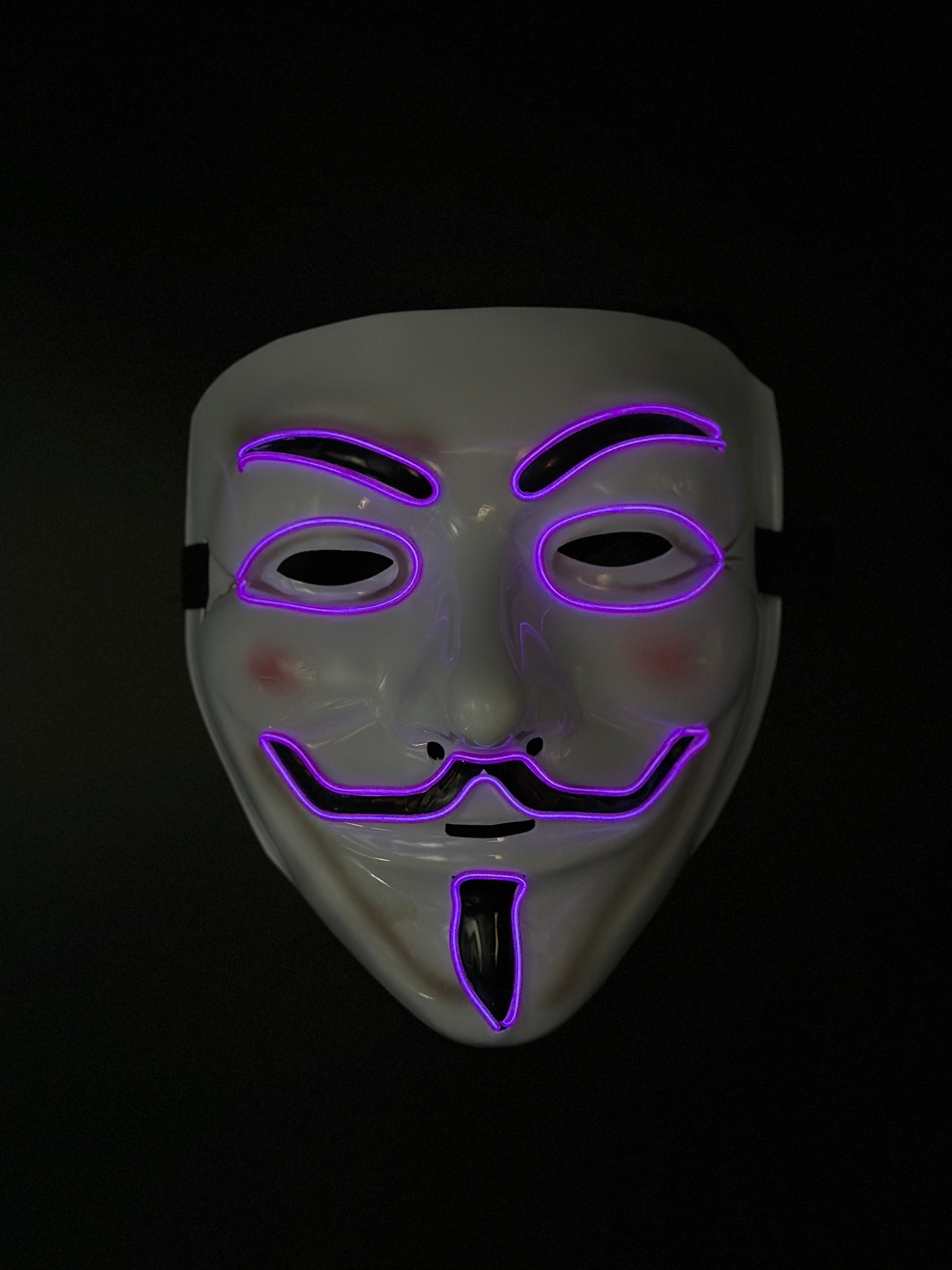Bulk Masks - Neon Anonymous Glow Collection