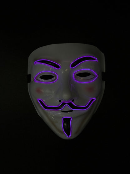 Bulk Masks - Neon Anonymous Glow Collection