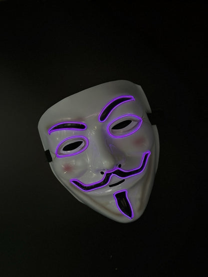 Bulk Masks - Neon Anonymous Glow Collection