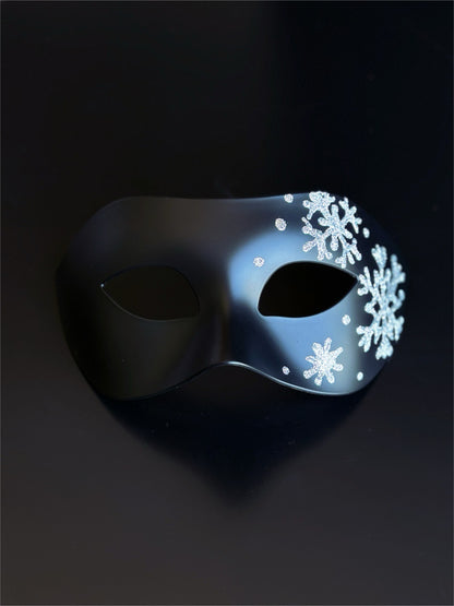 Frostveil Phantom Men Mask- Black