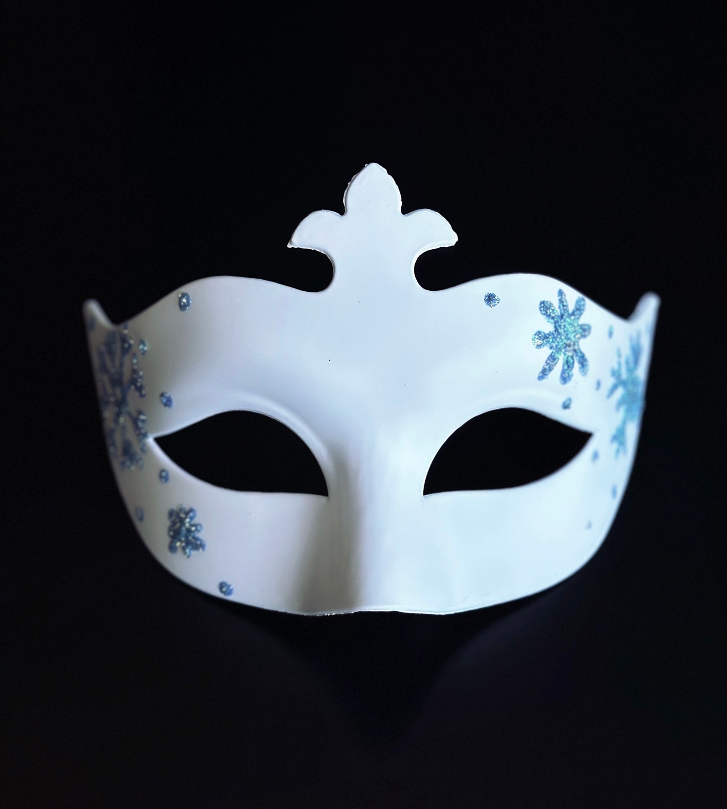 Winter Enchantment Snowflake Women Mask