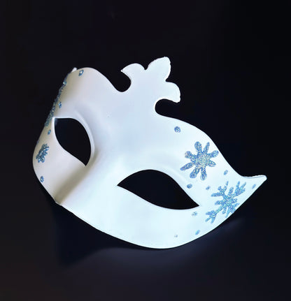 Winter Enchantment Snowflake Women Mask