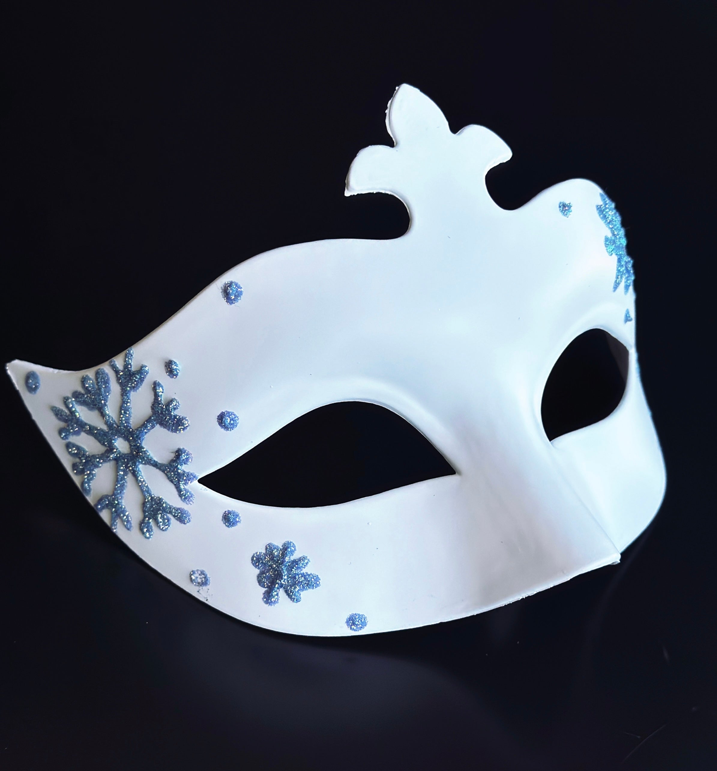 Winter Enchantment Snowflake Women Mask