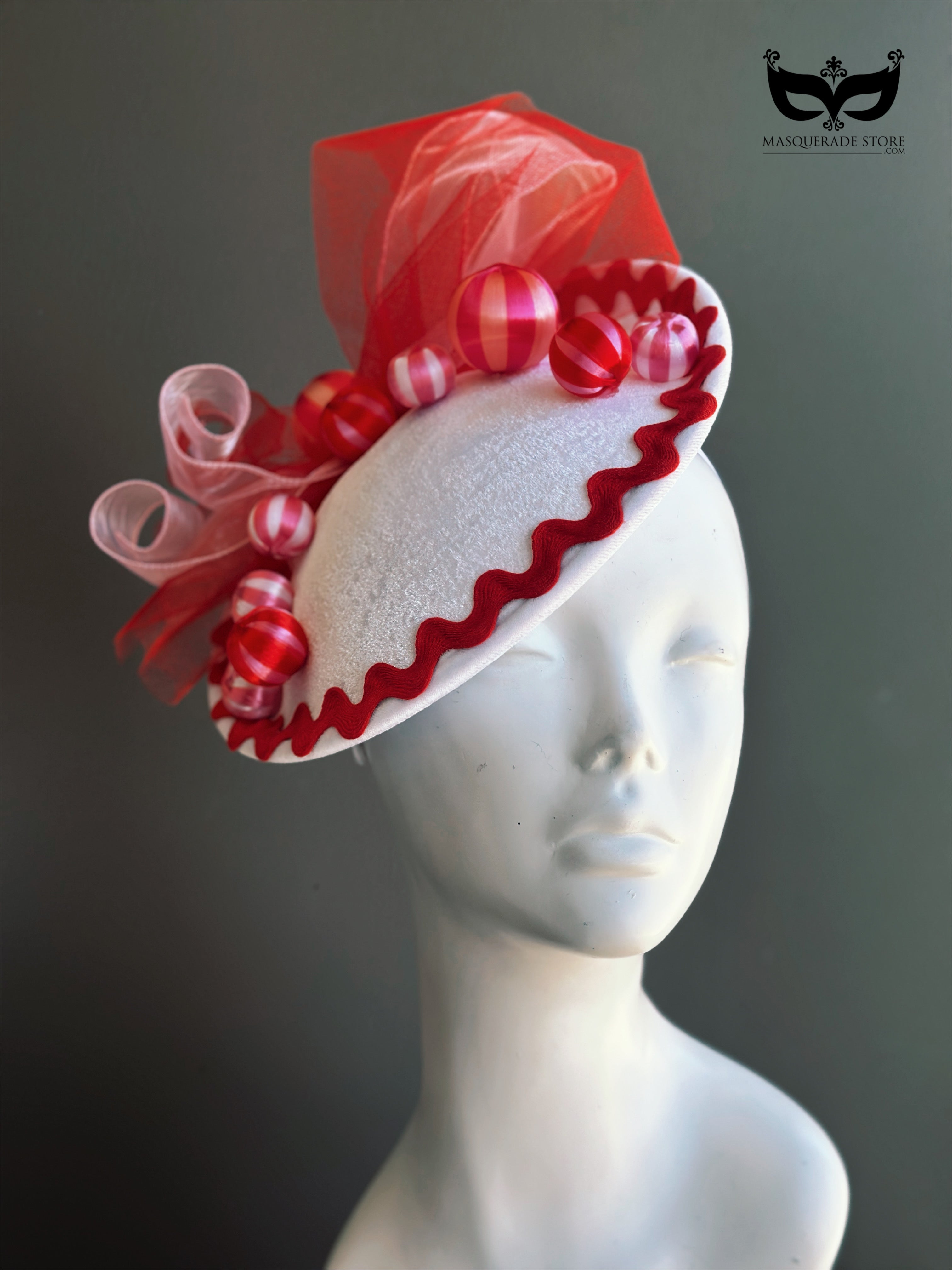 Merry Bauble Holiday Fascinator