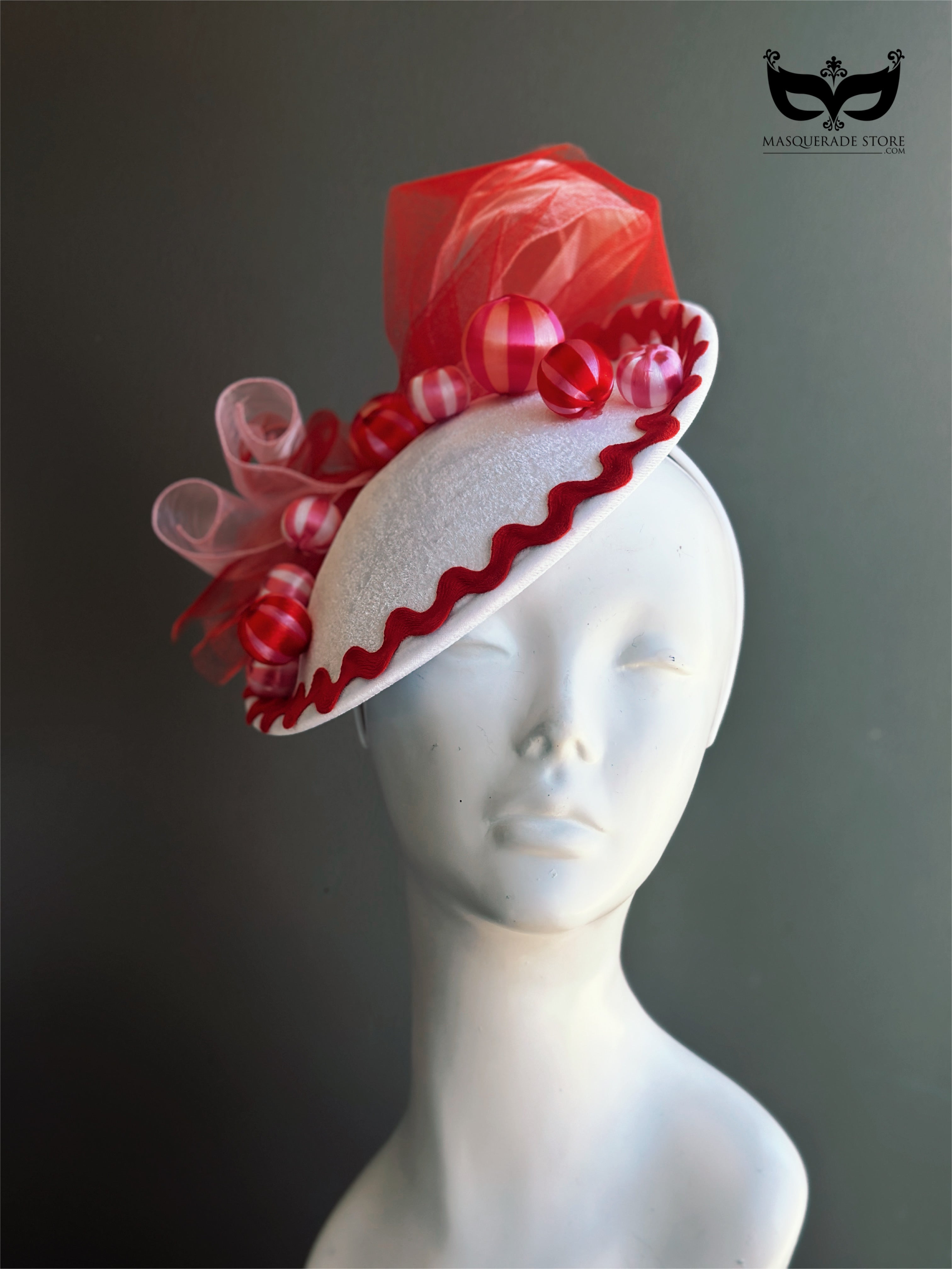 Merry Bauble Holiday Fascinator