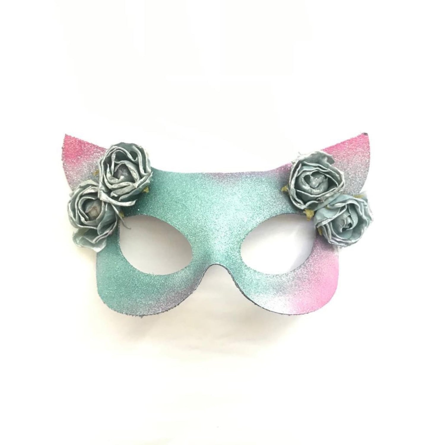 Kids Mask - Glitter Kitty Cat