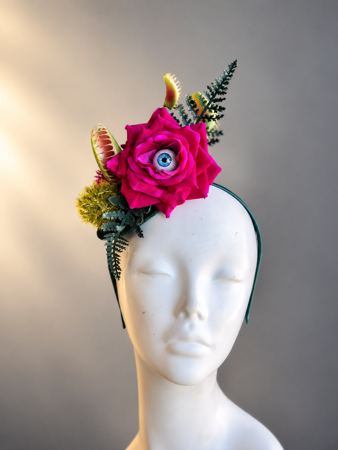 Bewitched Rose Fascinator