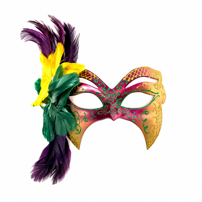 Carnival Radiance Mask-Purple Gold
