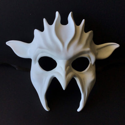 Goblin Mask - White