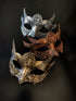 Mens masquerade mask greek style in gold, silver, or copper.