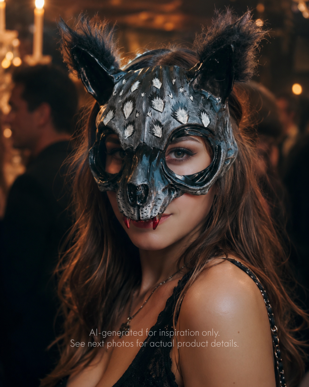 Shadow Fang Mask - Midnight Lynx