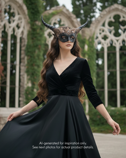 Midnight Ritual Horned Couples - Bronze/Black