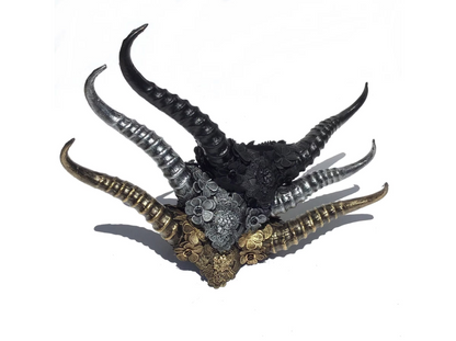 Long Horn Headdress - All Colors!