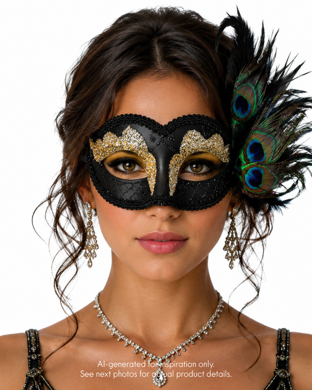 Gold Plumage – Peacock Feathers