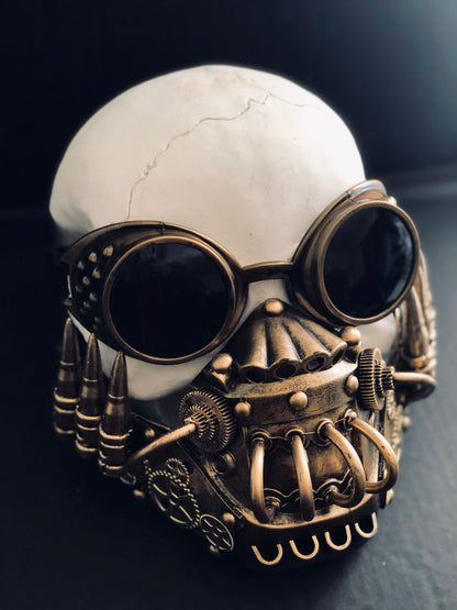 Ironclad Steampunk Respirator Set - Gold