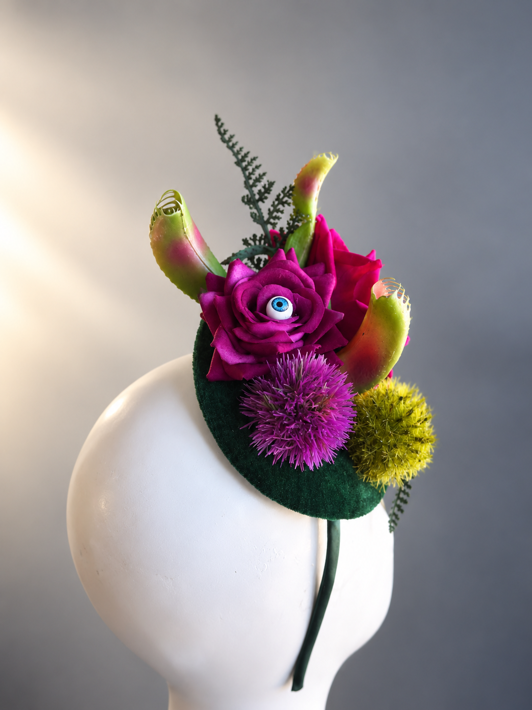 Bewitched Rose Fascinator