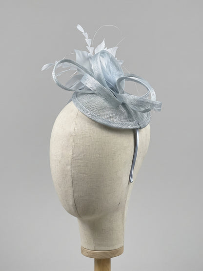 Tea Party Fascinator - Light Blue