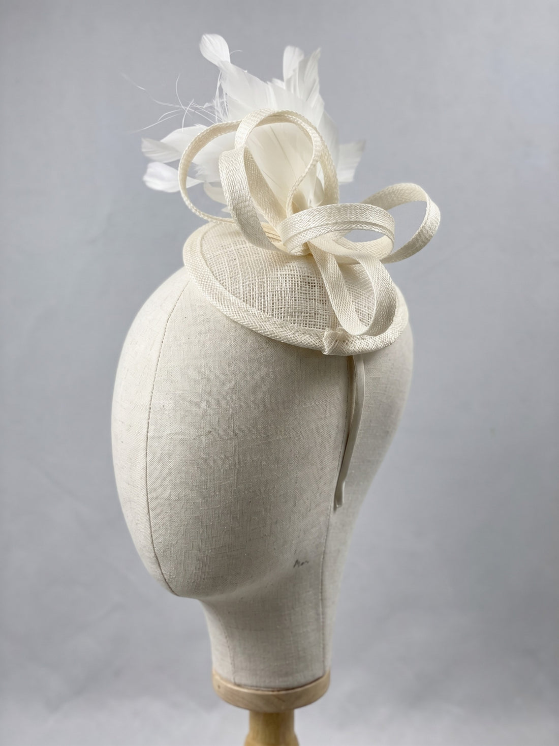 Tea Party Fascinator - White