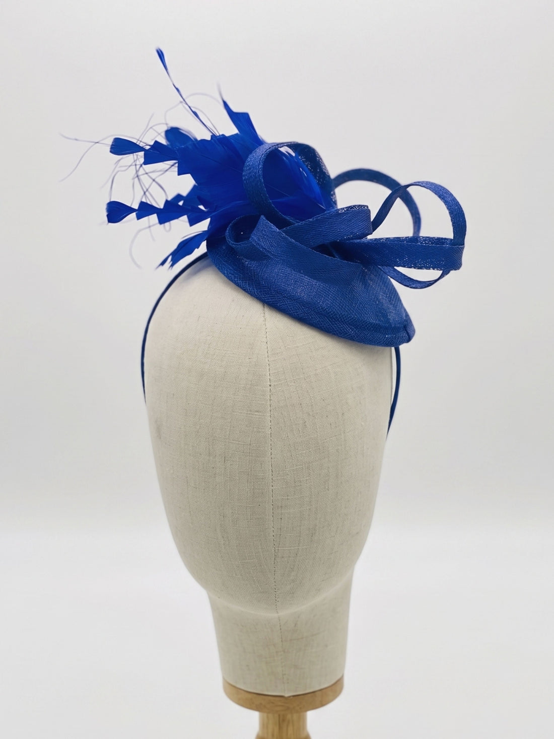 Tea Party Fascinator Hat - Blue