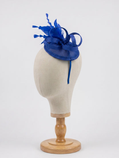 Tea Party Fascinator Hat - Blue