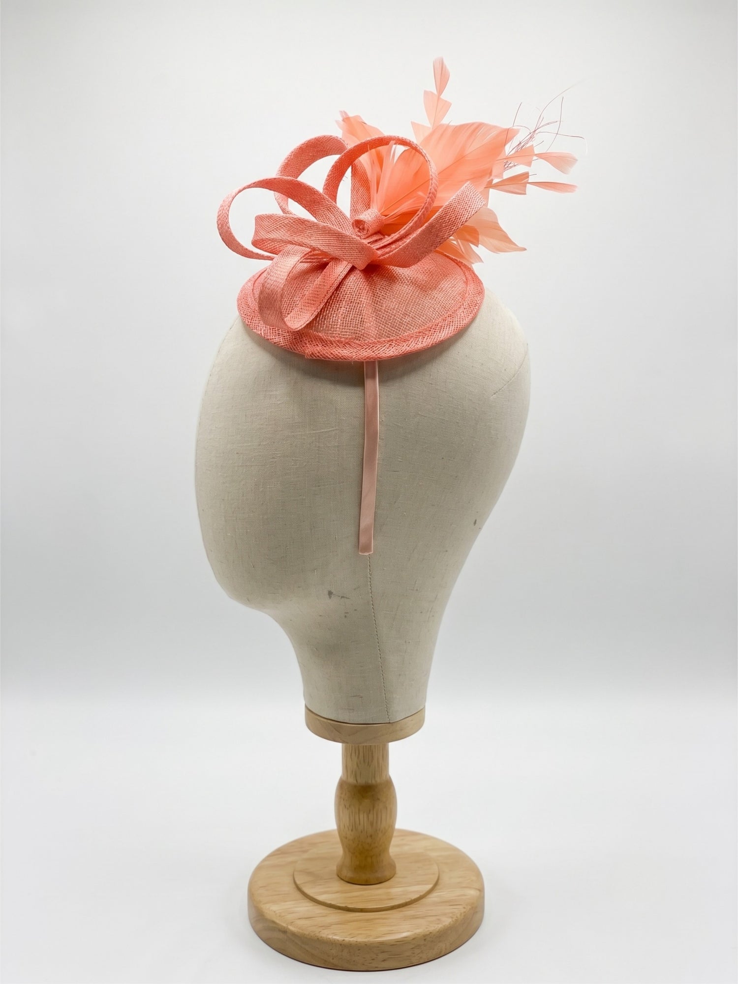 Tea Party Fascinator Hat - Light Pink