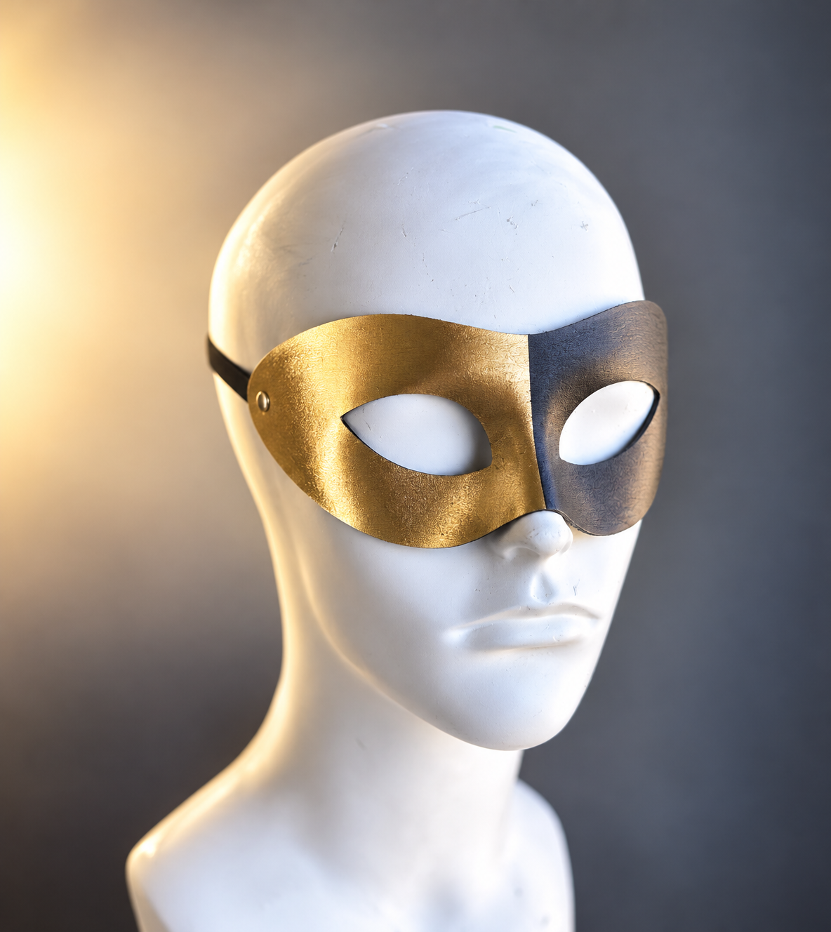 Metallic Harmony Masquerade Mask
