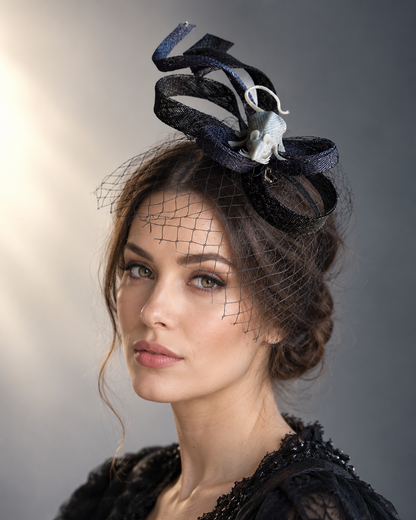 Midnight Mouse Fascinator