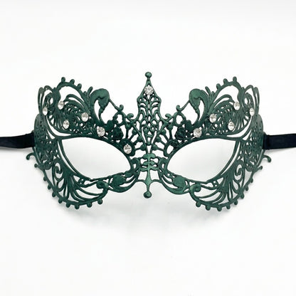 Ana Lace Mask – Emerald Green